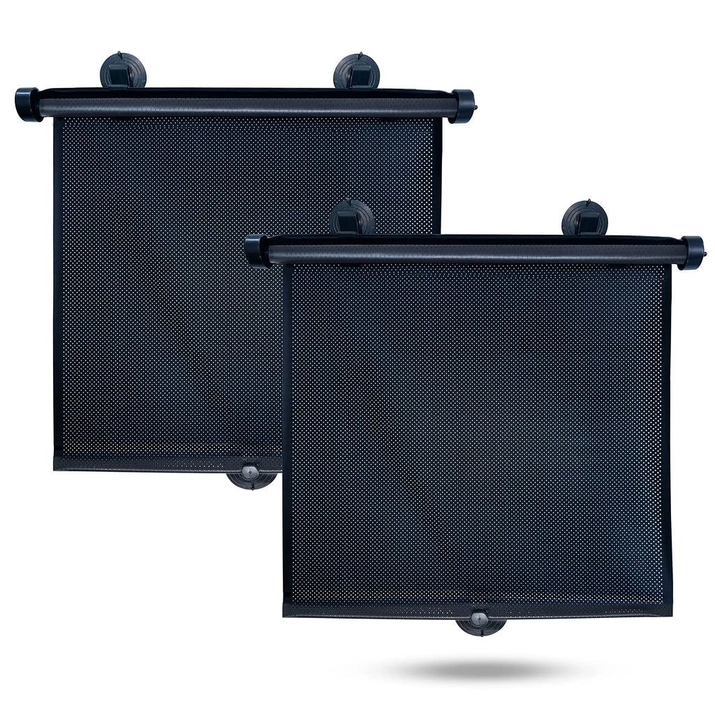 Econour Exterior Car Window Sunshade Cover (2 Pack, 18"X20") - Anti-Uv Side Window Sunshade, Uv-Protective Automotive Exterior Blocking Accessory, Sun Shade Cover