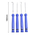 4Pcs Car Long Pick & Hook Set Gasket Puller Pick Tools for Removing Auto Oil Seal O-Ring Seal Tool Oil Sealers Screwdrivers Kit