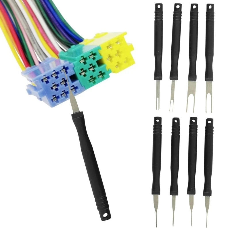 Multiple Use Car Terminal Ejector, Auto Wire Pin Release Puller Removal Tool for Connector Repair Professional Mechanic