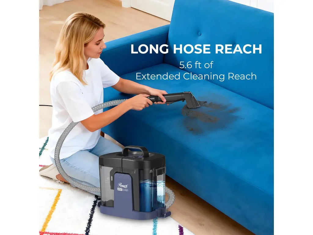 Rosewill Multi-Purpose Portable Carpet and Upholstery Spot Cleaner, Powerful Suction 17 Kpa Spot Cleaner, Car and Auto Detailer, Stain/Spot Remover; Versatile Use: Carpet, Sofa, Pet Hair Use - Purple