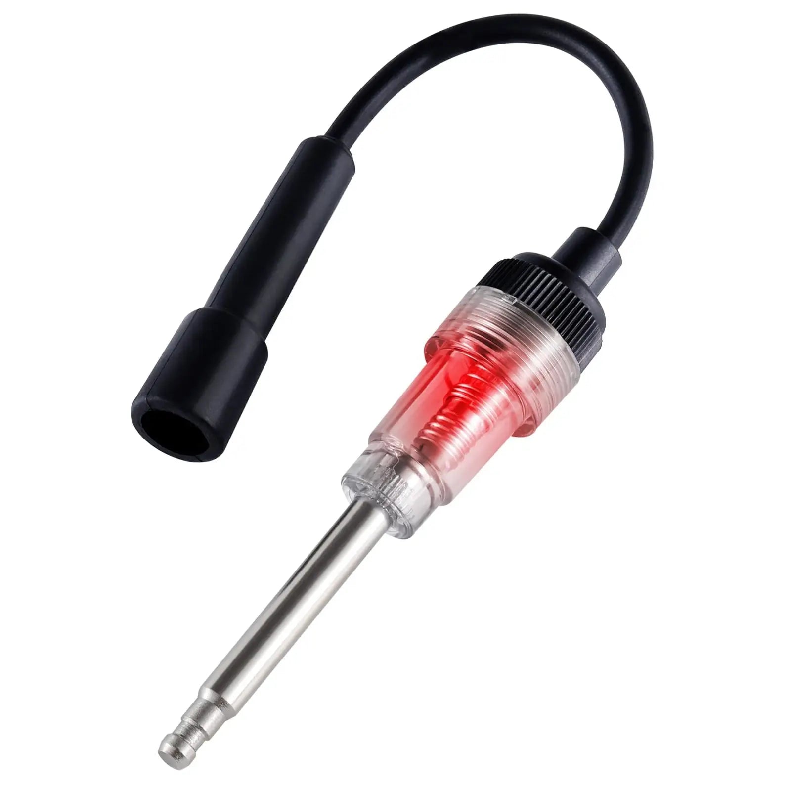 Inline Spark Tester, Straight Boot Ignition Tester Plug Engine Ignition, Pick up Coil/Armature Diagnostic Detector Tool for Automotive/Car/Lawnmower Fathersdaygift